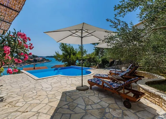 Unique W/pool, Teracess - Spectacular View Tisno